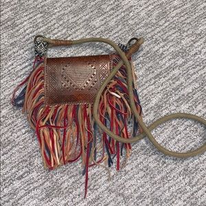 Free people leather satchel